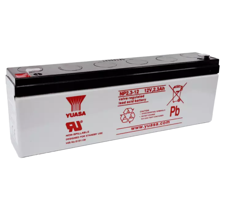 Yuasa Agm-akku 12V 2,3Ah NP2.3-12 - AGM ajovoima- ja teollisuusakut - 21234742 - 1