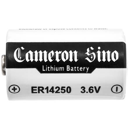 Cameron Sino1/2AA ER14250 Lithiump.3.6V - 3.6V Lithiumparistot - 4894128152453 - 2