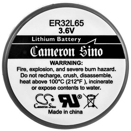 Cameron Sino ER32L65 Lithiumpar.3.6V - 3.6V Lithiumparistot - 4894128153023 - 1