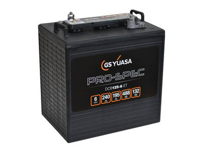 Gs Yuasa DCB125-6ET prospec 6V 240AH/20HR - Putki- ja massalevyakut - 5050694045363 - 1