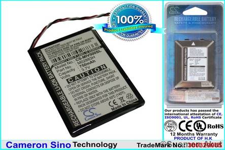 Mitac akku 3.7V 750mAh Liion - Mitac navigaattorin akut - 4894128028833 - 1