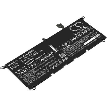 Tietokoneen Akku Dell 7.6V 5500mAh(569) - Dell kannettavan akut - 4894128170013 - 1