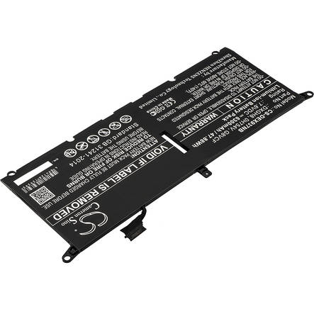 Tietokoneen Akku Dell 7.6V 6300mAh(536) - Dell kannettavan akut - 4894128139393 - 2