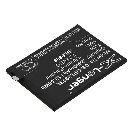 Puhelimen akku Oneplus 7.74V 2400mAh - Oneplus kännykän akut - 4894128182023 - 2