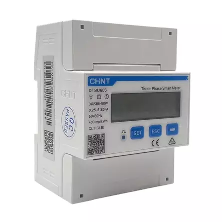 Growatt TPM-C Smart Meter 5(80)A - Hallinta ja ohjelmointi - 6975609727303 - 1