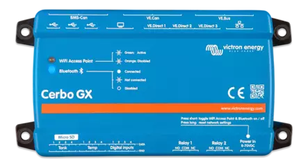 Victron Cerbo GX control MK2 - Hallinta ja ohjelmointi - 8719076057833 - 1
