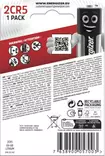 6V 2CR5 Energiser Lithium 1kpl Blisteris - 6V Lithiumparistot - 7638900057003 - 2