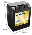 Varta Mp-Akku TX14AH-BS FA12V12Ah210A(En - AGM MP- ja kelkan akut - 4016987169353 - 2
