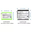 VHF akku Motorola 3.6V1500mAh Nimh CS - Radiopuhelinakut - 4894128164173 - 6