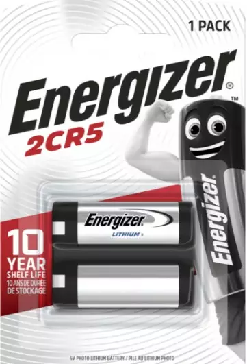 6V 2CR5 Energiser Lithium 1kpl Blisteris - 6V Lithiumparistot - 7638900057003 - 1