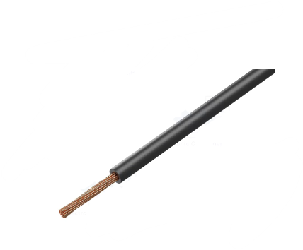 Asennusjohto musta 0.75mm2 monisäik. - Johdot - 28253 - 1