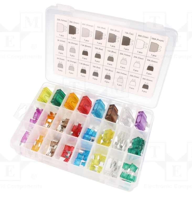 Autosulakelajitelma 88kpl - Sulakkeet - 100275563430013 - 1