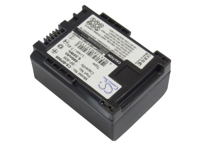 Canon akku 7.4v 890mah liion BP-808 CS - Canon kameranakut - 4894128032113 - 1