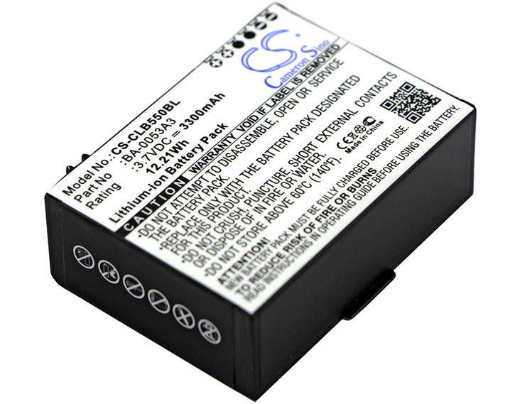 Cipherlabl CP50 Akku 3,7v 3300mAh Liion - Viivakoodinlukija-akut - 4894128127833 - 1