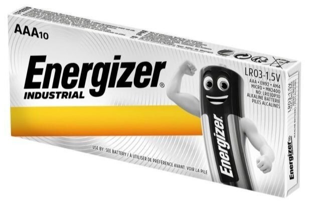 Energizer alkaliparisto 1,5V AAA 10kpl - AAA alkaliparistot - 7638900361063 - 1