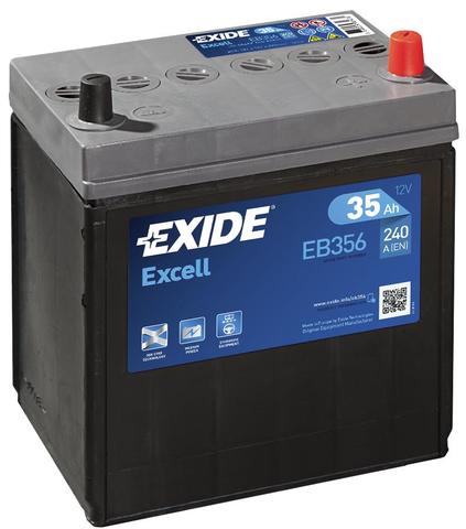 Exide Excell EB356 12V 35Ah - Exide käynnistysakut - 3661024034333 - 1