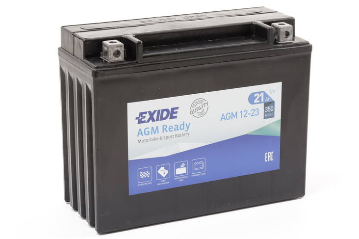Exide Mp-Akku AGM12-23 12V 21Ah - AGM MP- ja kelkan akut - 3661024034043 - 1