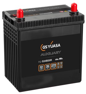 GS Yuasa agm akku HJ-S34B20R12V35Ah - GS käynnistysakut - 5050694030413 - 1