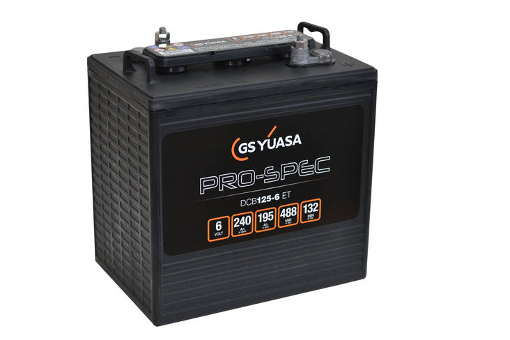 Gs Yuasa DCB125-6ET prospec 6V 240AH/20HR - Putki- ja massalevyakut - 5050694045363 - 1