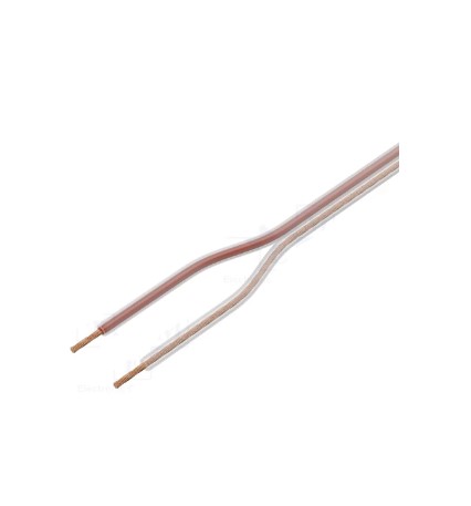 Kaiutinjohto 2x1,5mm puna/kirkas - Johdot - 28263 - 1