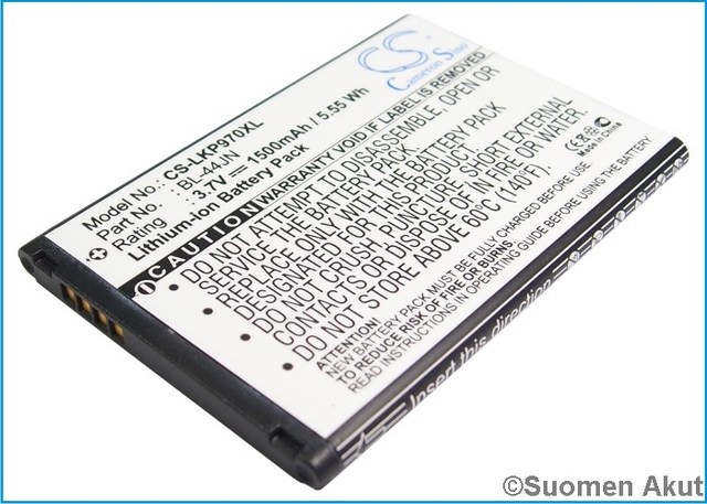 LG puhelimen akku 3.7v 1500mAh Li-Ion CS - LG kännykän akut - 4894128042303 - 1