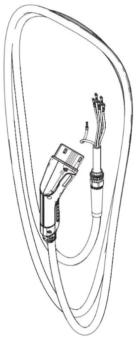 Latauskaapeli 11kW 7m Pure2 - Sähköauton latausasemat - 8719076038283 - 1