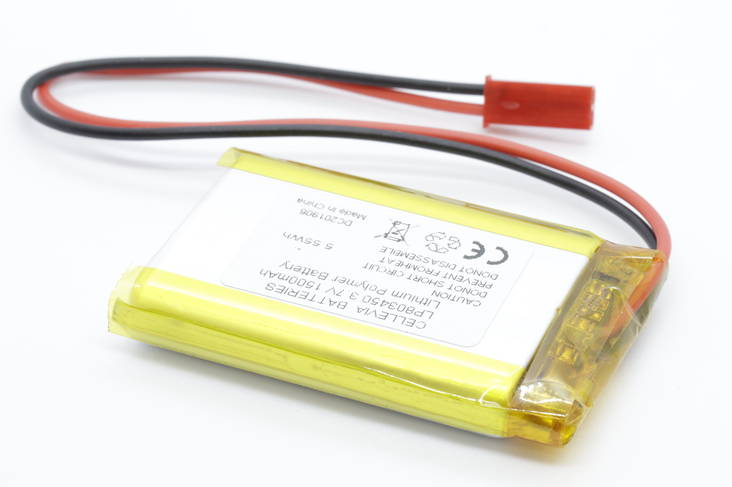 Li-polymer Akku 3.7v 1500mah LP803450 - Li-polymer kennot/akut - 100228697370003 - 1
