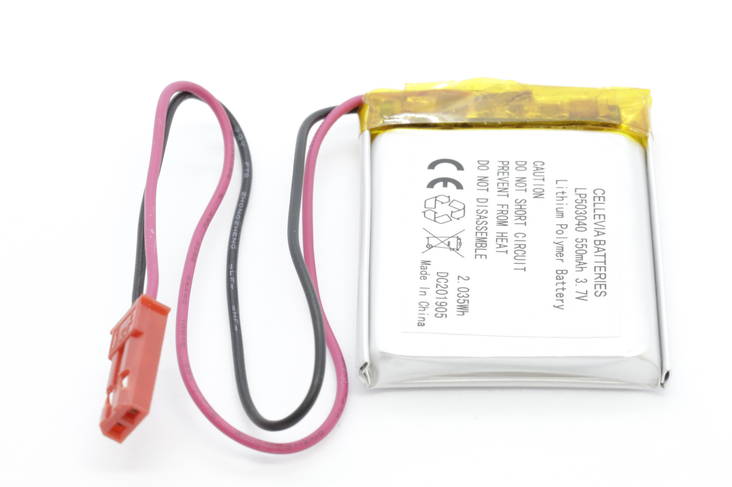 Li-polymer Akku 3.7v 550mah 503040/CL - Li-polymer kennot/akut - 5513 - 1