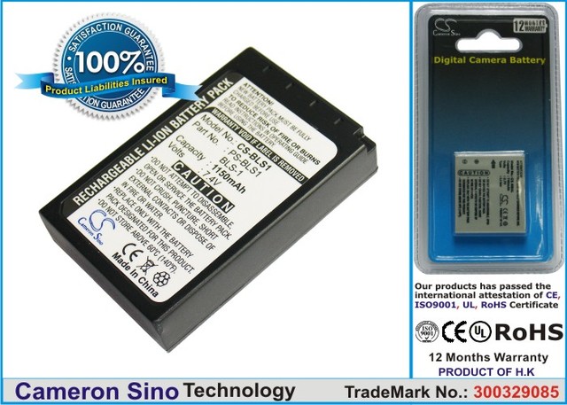Olympus akku PS-BLS1 7.4V 1150mAh CS - Olympus kameranakut - 4894128005513 - 1