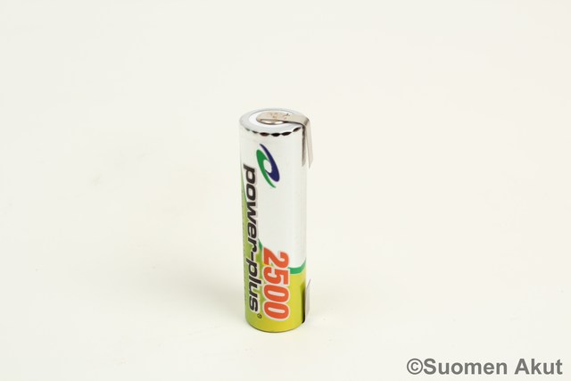 Power plus AA 1.2v 2500mAh Nimh JK - Nimh Juotoskorvalliset kennot - 1533 - 1