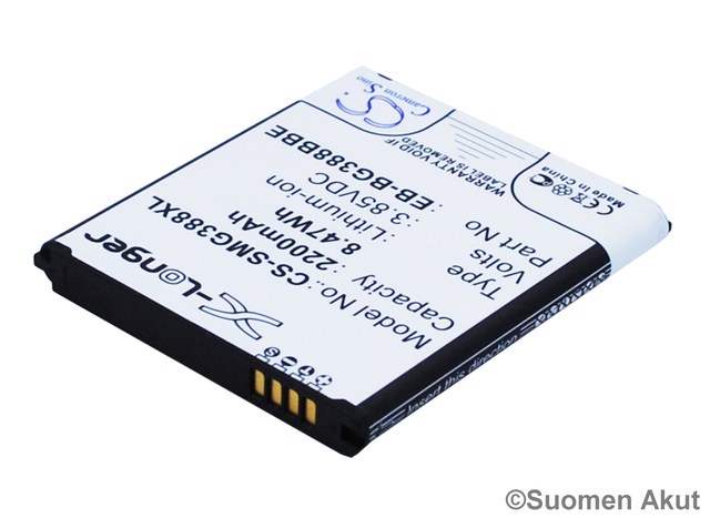 Samsung Puhelimen akku EB-BG388BBE - Samsung kännykän akut - 4894128106753 - 1