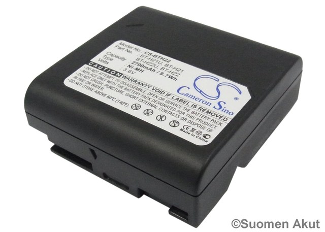 Sharp akku BT-H22 3.6V 2700mAh CS Ni-mh - Muiden merkkien kameranakut - 4894128005353 - 1