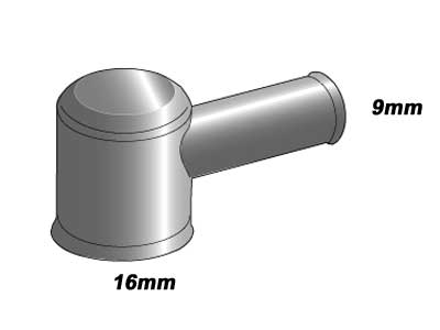Suojakumi piippu suojus 9/16mm - Muut akkutarvikkeet - 738213 - 1