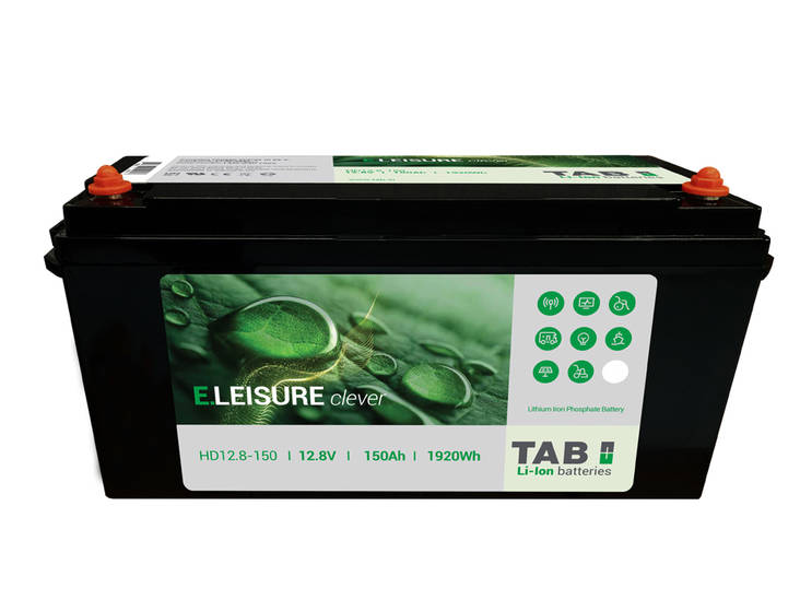 Tab HD12-150 ELC BT akku 12,8V 150Ah 1920Wh - Li-ion ajovoima- ja teollisuusakut - 3838807049703 - 1