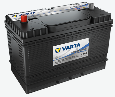 Varta Professional Marine/Caravan 12V 105Ah - Varta vene- ja vapaa-ajan akut - 4016987146293 - 1