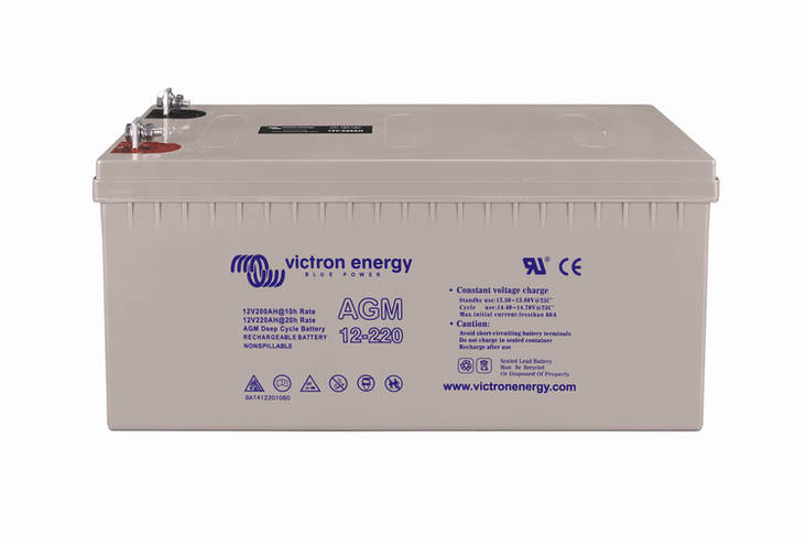 Victron Deep cycle Agm-Akku 12v 220Ah - AGM ajovoima- ja teollisuusakut - 125479513 - 1
