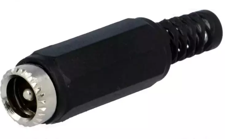 DC-Liitin 5,5/2,1mm Naaras - Virransyöttöliittimet - 100013 - 1