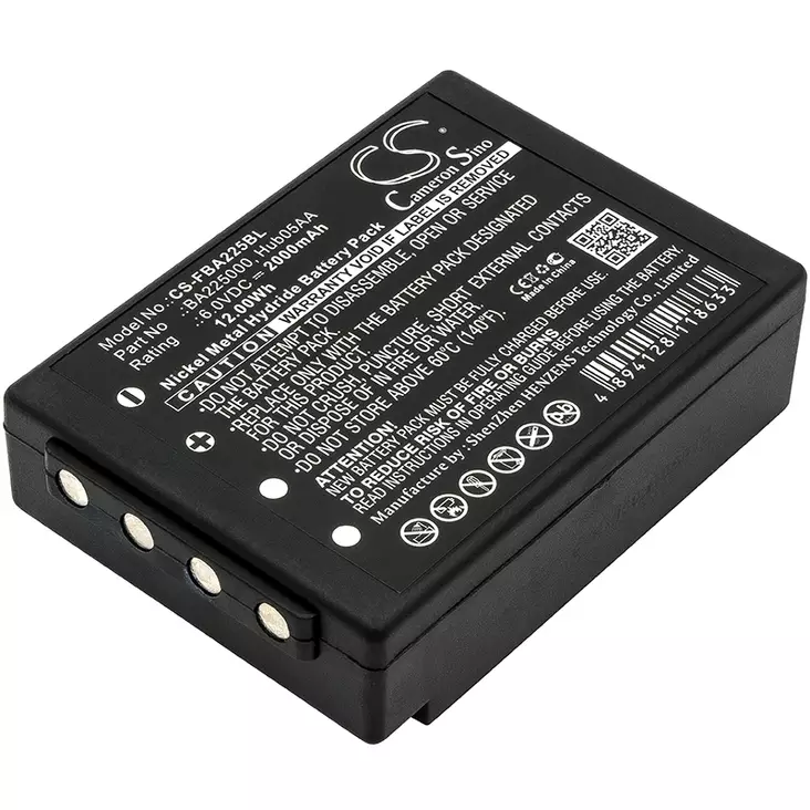 HBC Akku 6v 2000mAh Nimh BA225000 - Kauko-ohjainakut - 4894128118633 - 1
