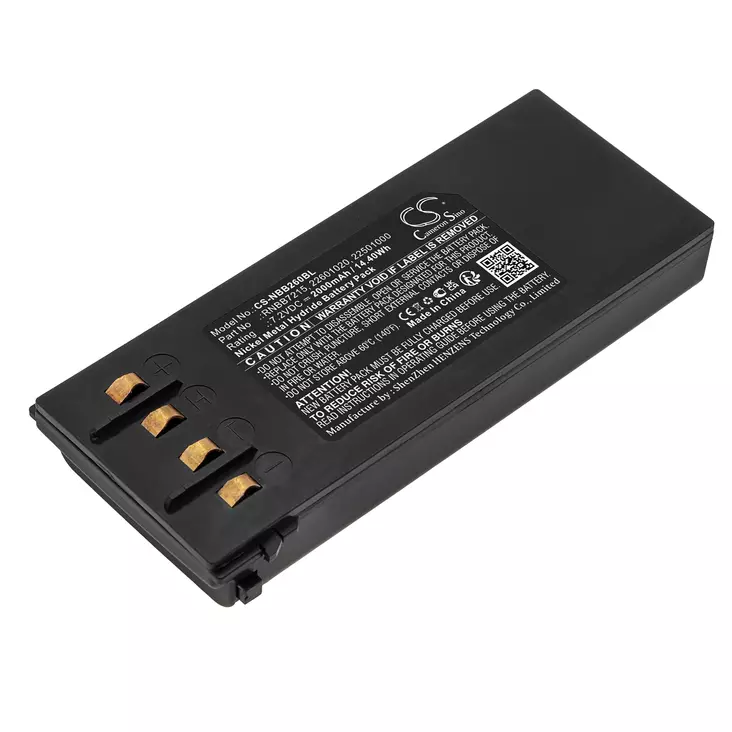 HIAB Akku 7.2v 2000mAh Nimh 22501000 - Kauko-ohjainakut - 4894128186793 - 1