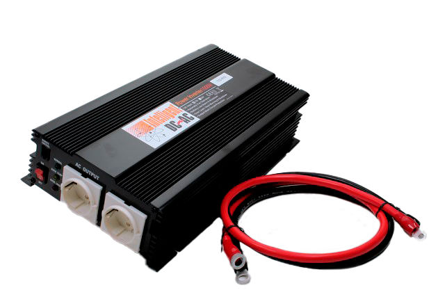 Invertteri 12v 1500w Intelligent - 12V Invertteri - 222513 - 1
