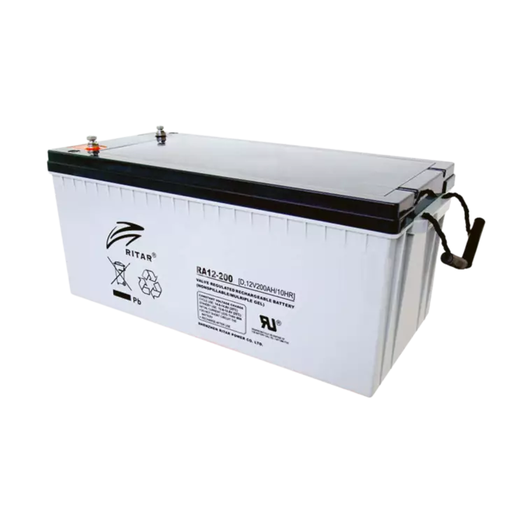 Ritar Agm-Akku RA12-200 12v 200Ah/10H - AGM ajovoima- ja teollisuusakut - 428063 - 1