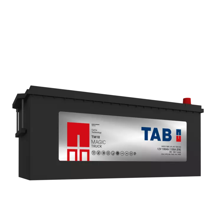 TAB käynnistysakku Magic Truck TM18 12V 180Ah 1100A(EN) - Tab käynnistysakut - 3838807023703 - 2