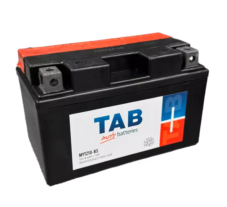 TAB Mp-Akku YTZ10-BS/MYTZ10-BS 12V 8.6Ah 190A - AGM MP- ja kelkan akut - 8435336180553 - 1