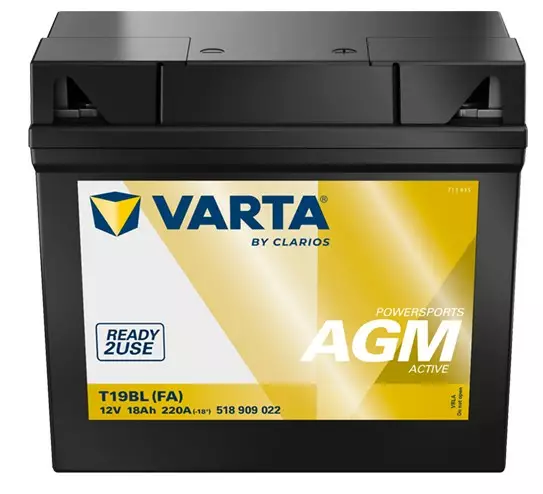 Varta Mp-Akku AGM T19BL (FA)12V 18Ah BMW - AGM MP- ja kelkan akut - 4016987169483 - 1