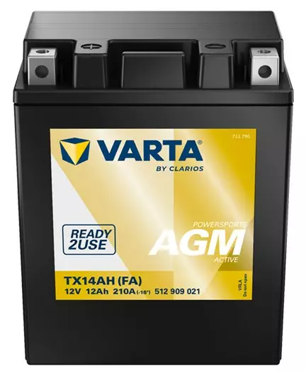 Varta Mp-Akku TX14AH-BS FA12V12Ah210A(En - AGM MP- ja kelkan akut - 4016987169353 - 1