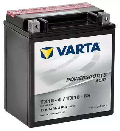 Varta Mp-Akku TX16-BS 12V 14Ah210A(En - AGM MP- ja kelkan akut - 4016987127513 - 1