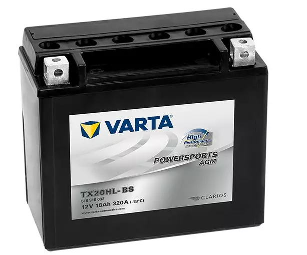 Varta Mp-Akku TX20HL-BS 12V 18Ah320A(En - AGM MP- ja kelkan akut - 4016987149683 - 1