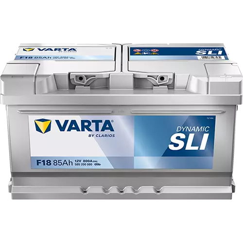 Varta Silver F18 12V 85Ah 800A - Varta käynnistysakut - 4016987119563 - 1