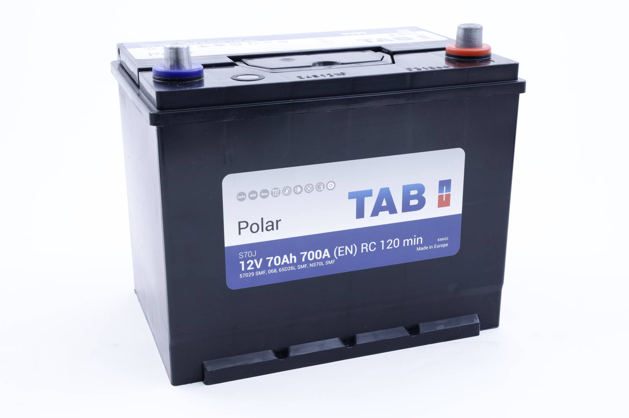 Аккумулятор tab 70ah