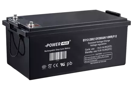 Power Plus Agm-akku 12V 280Ah Deep Cycle - AGM ajovoima- ja teollisuusakut - 21324 - 2